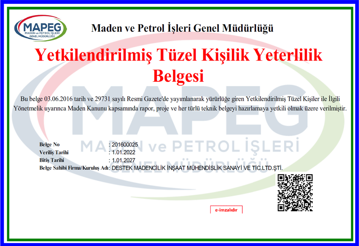 Büro Tescil Belgesi